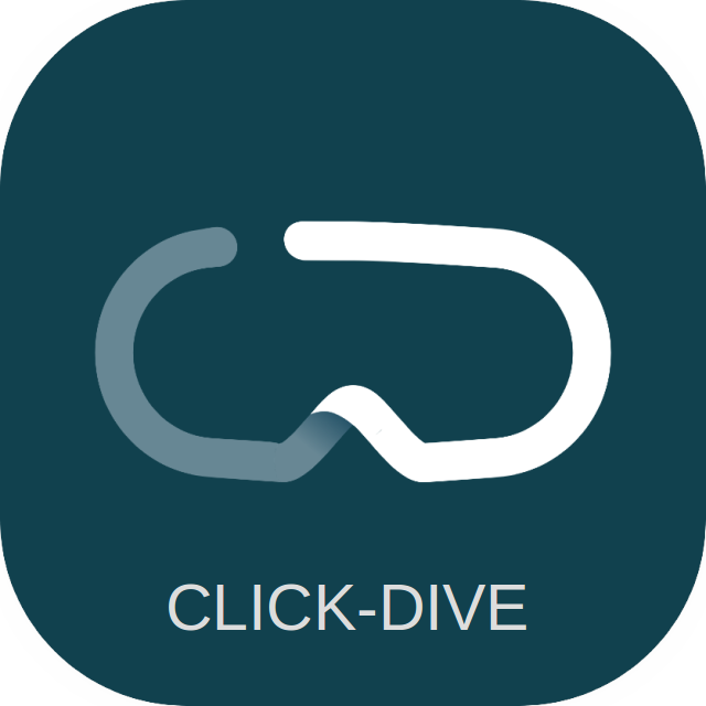 logo click dive